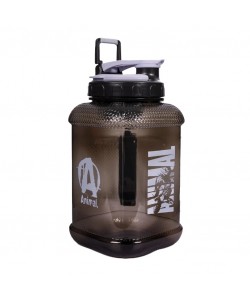 Universal Nutrition Animal Water Jug Black 1800 мл, містка пляшка для води з відсіком для таблеток прямо в кришці