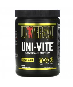 Universal Nutrition Uni-Vite 120 капсул, поливитаминный комплекс 